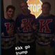 Four University of Kansas cheerleaders were suspended after this Snapchat photo was posted to the account of one of them.
Twitter